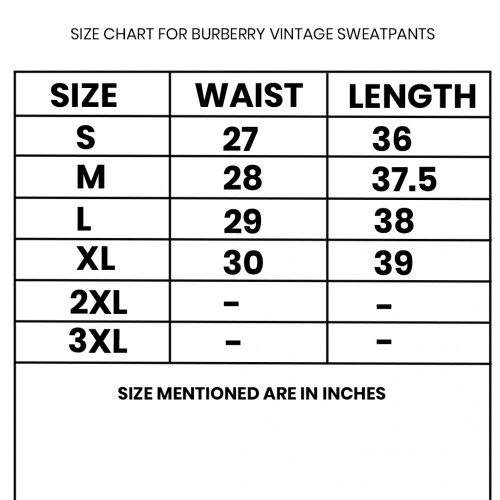 B*rberry Vintage Check Panel Cotton Sweatpants Black